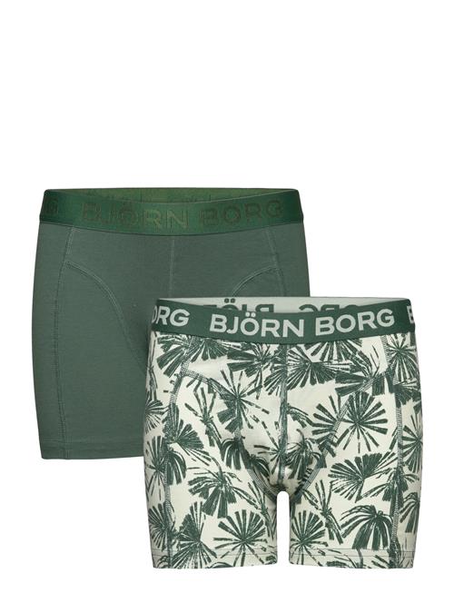 Cotton Stretch Boxer 2P Björn Borg Black