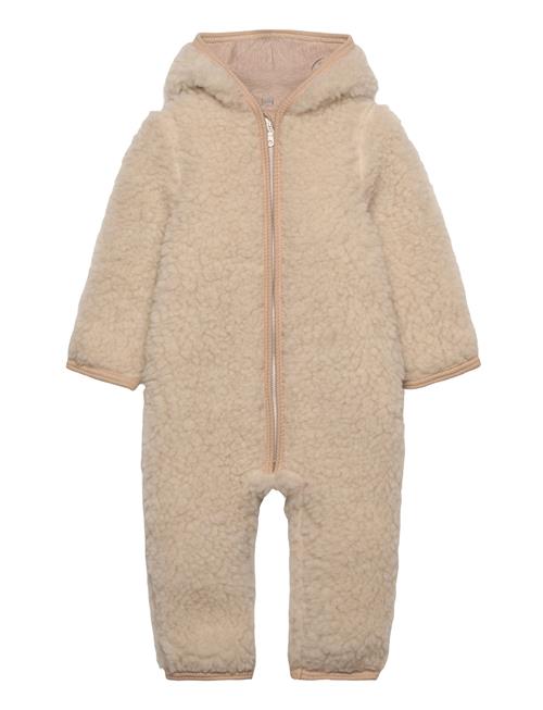 Pram Suit Wool Teddy W. Lin. Huttelihut Cream