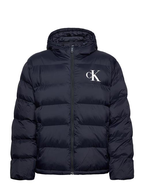 Ls Nylon Monogram Puffer Jkt Calvin Klein Jeans Navy