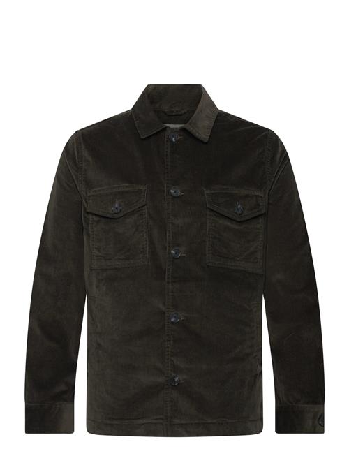 1927: Corduroy Overshirt Lindbergh Black Brown