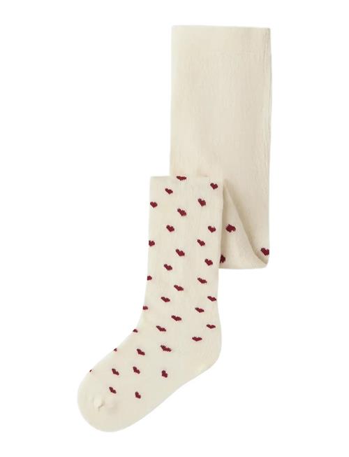 Nmfreba Len Pantyhose Lil Lil'Atelier Cream