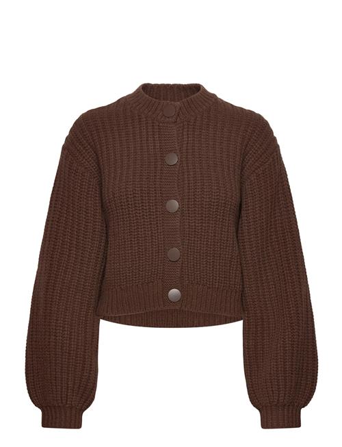Dante6-Zinnia Chunky Wool Cardigan Dante6 Brown