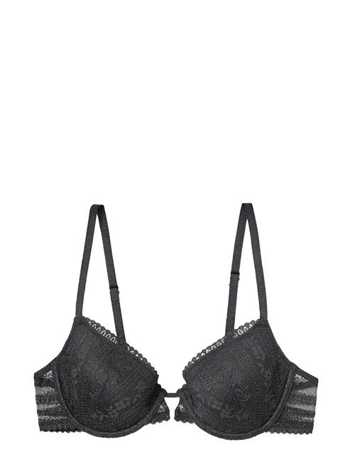 Aura - Light Padded Classic Bra Etam Black