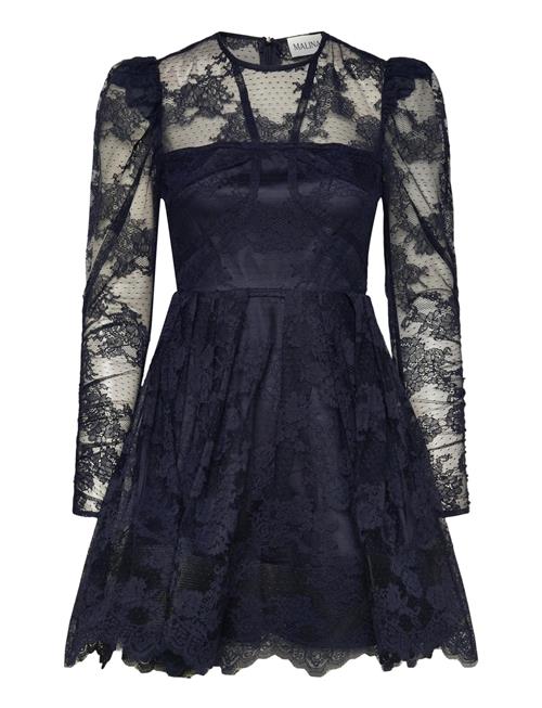 Leoni Lace Mini Dress Malina Navy
