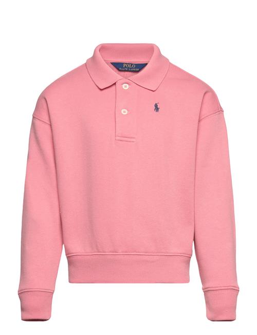 Lt Wt Magic Fleece-Flclsploshrt-Kn- Ralph Lauren Kids Pink