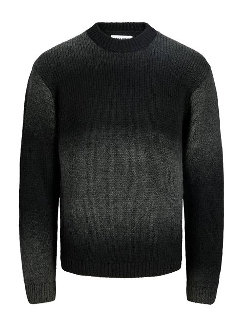 Jack & Jones Jcofade Space Dye Crew Neck Styd Aw25 Jack & J S Black