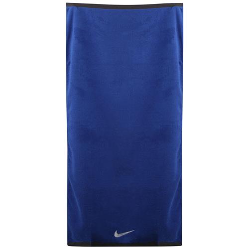 NIKE Håndklæde 'Fundamental'  royalblå / hvid