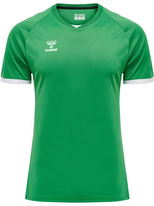 Hummel Funktionsskjorte 'Core Volley'  græsgrøn / hvid