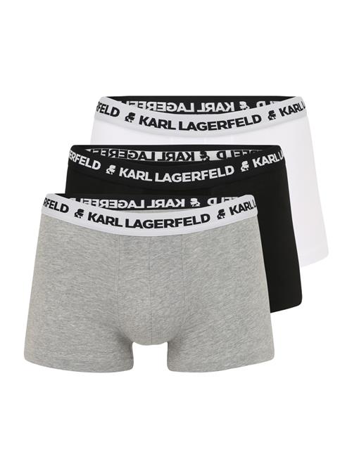 Karl Lagerfeld Boksershorts  grå / sort / hvid
