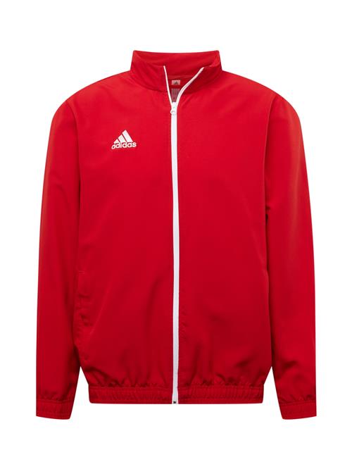 ADIDAS PERFORMANCE Sportsjakke 'Entrada 22'  rød / hvid