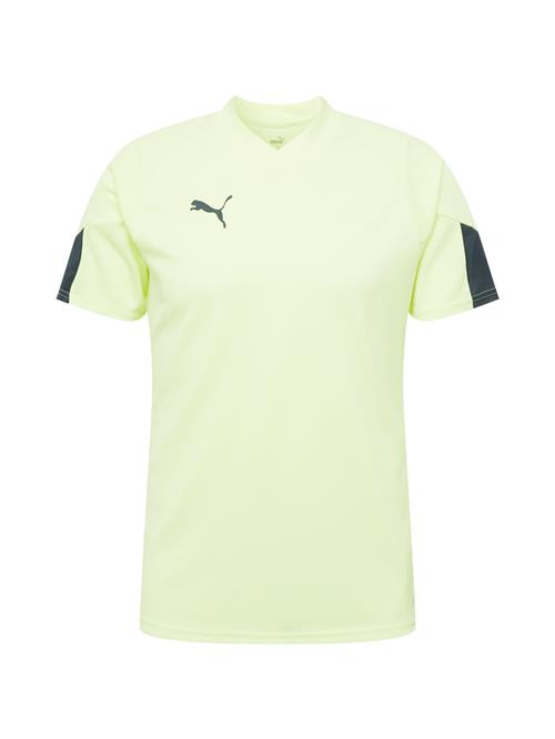 PUMA Fodboldtrøje  lysegrøn / sort