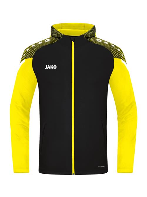 JAKO Sportssweatjakke  gul / sort / hvid