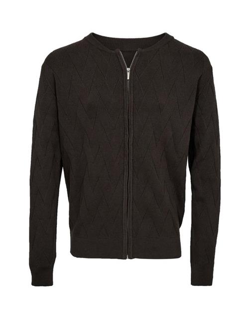 Zip cardigan regular fit