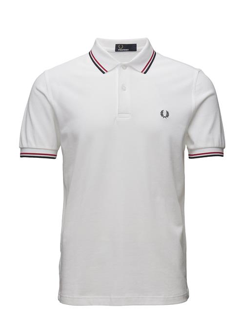 Twin Tipped Fp Shirt Fred Perry White