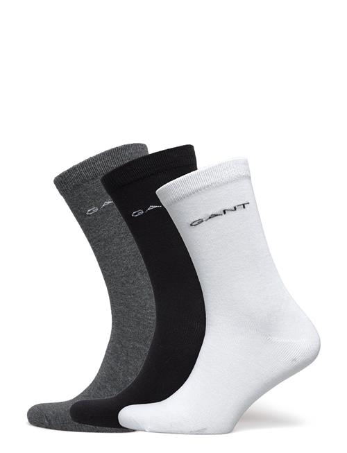Soft Cotton Socks 3-Pack GANT White