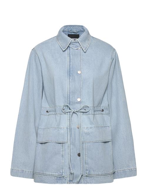 Laced Denim Jacket ROTATE Birger Christensen Blue