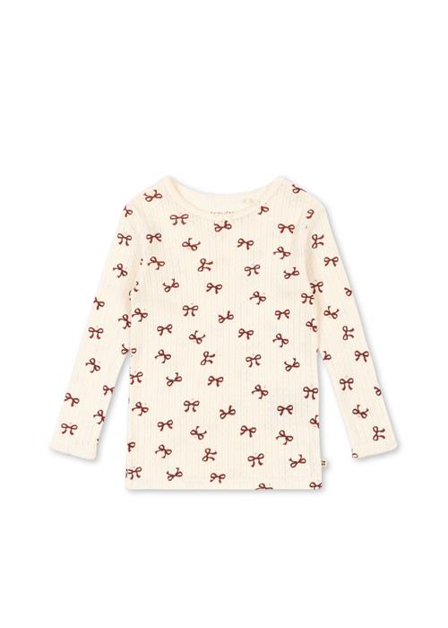 Konges Sløjd Minnie Bluse Bow Rouge  Bow Rouge 18 months  Beige  18 måneder  kvinde