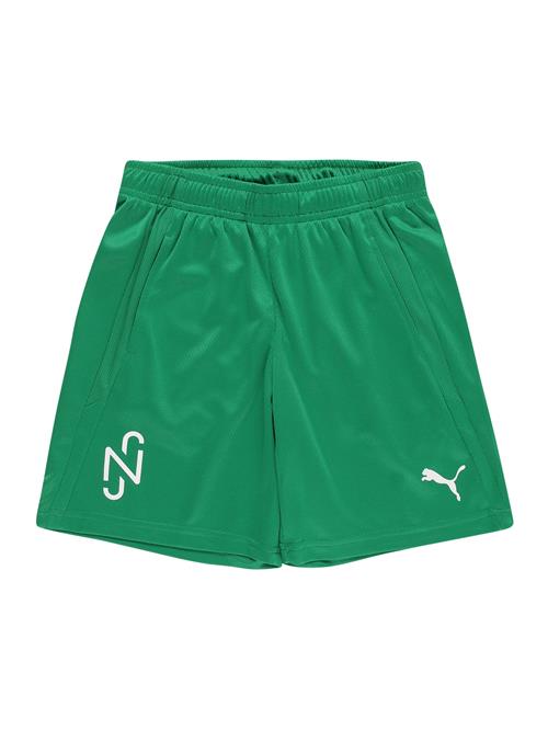 PUMA Sportsbukser 'Neymar'  græsgrøn / hvid
