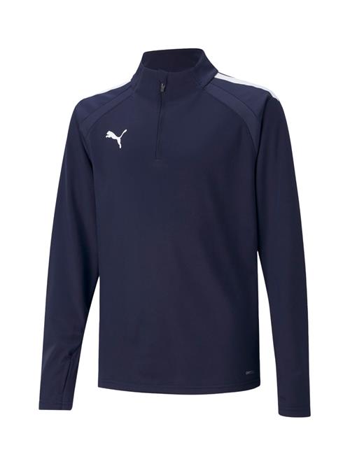 PUMA Funktionsskjorte 'TeamLiga 14'  mørkeblå / hvid