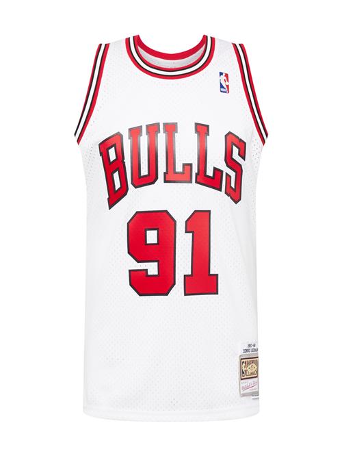 Mitchell & Ness Bluser & t-shirts 'NBA Chicago Bulls Dennis Rodman'  brandrød / sort / hvid