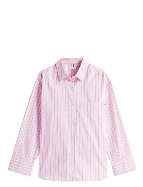 Ess Poplin New Easy Shirt Tommy Hilfiger Pink