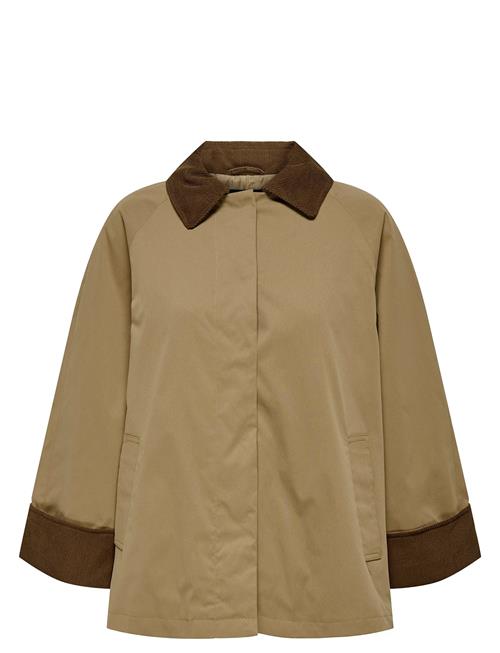Onlorchid Mix Cordoroy Parka Coat Cs Otw ONLY Beige
