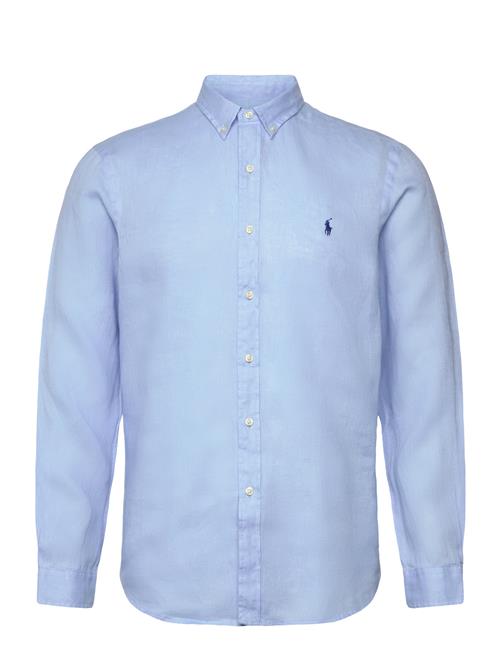 Slim Fit Linen Shirt Polo Ralph Lauren Blue