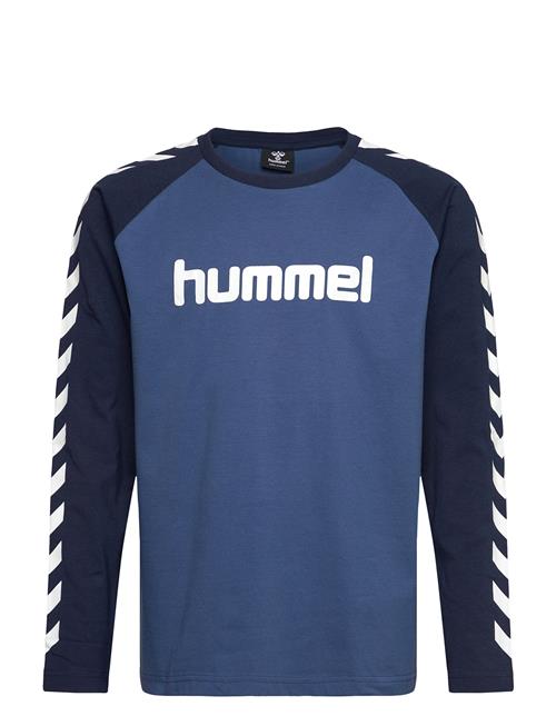 Hmlboys T-Shirt L/S Hummel Navy