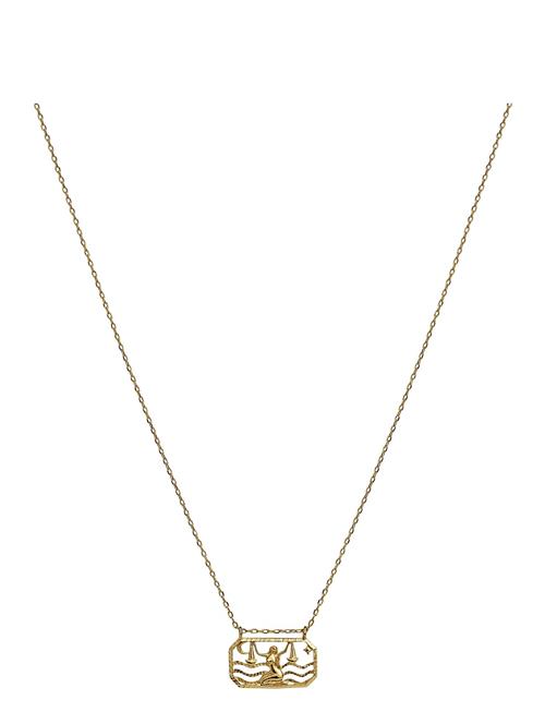Zodiac Libra Necklace 23. Sep - 22. Okt Maanesten Gold