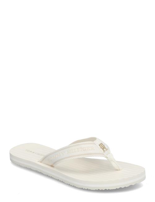 Th Stripes Beach Sandal Tommy Hilfiger Cream