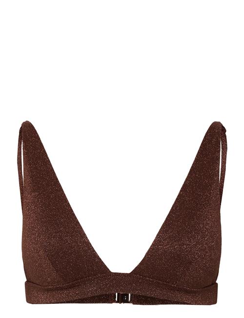 Helio - Wireless Triangle Bra Swimsuit Etam Brown