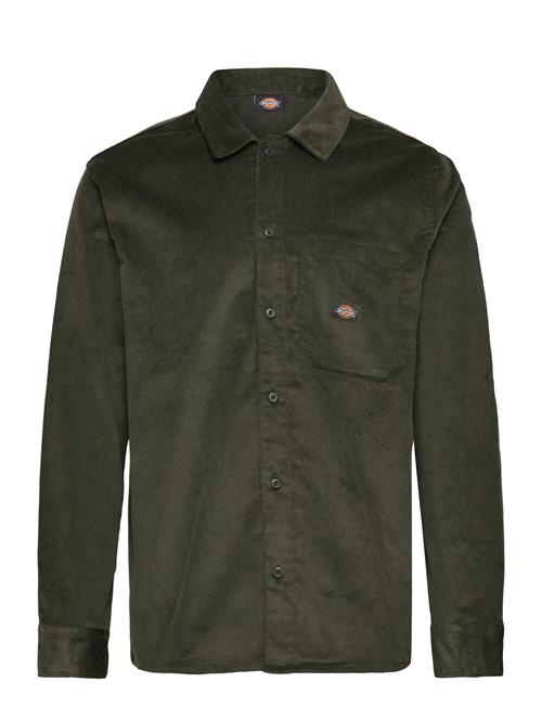 M Corduroy Shirt Ls Dickies Khaki