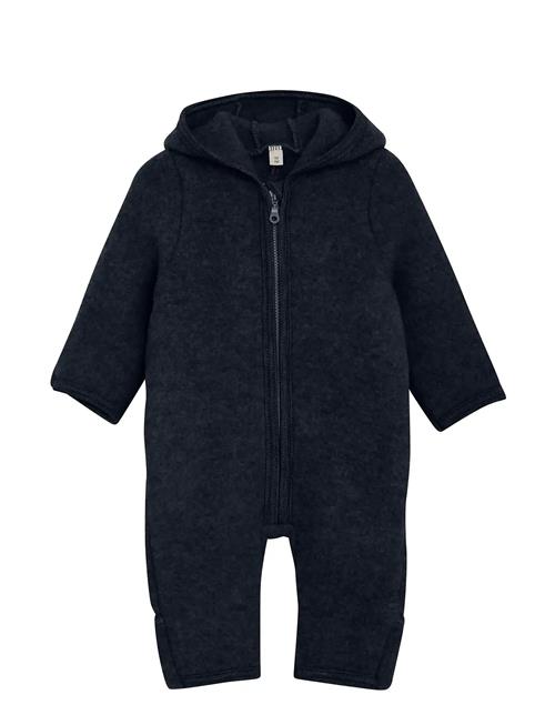 Pram Suit Wool Fleece Huttelihut Blue