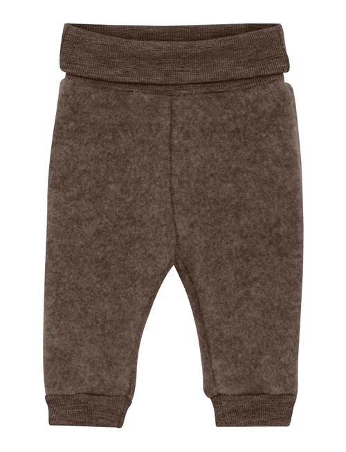 Pants Wool Fleece Huttelihut Brown