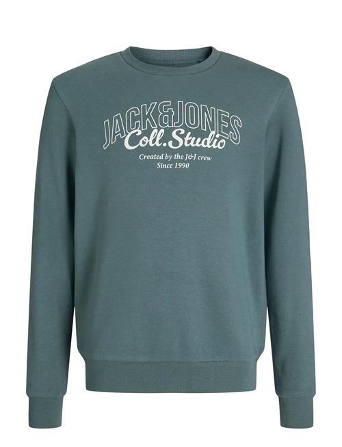 Jack & Jones Jjmakoto Sweat Crew Neck Jnr Jack & J S Blue