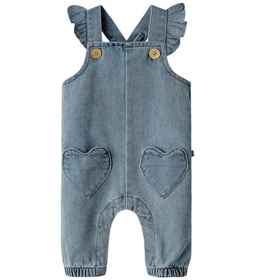 Lil' Atelier Smækbukser - NbfLulia - Medium Blue Denim