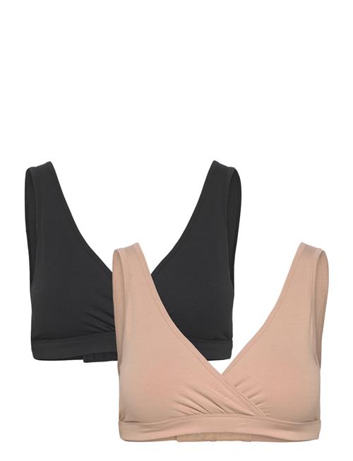 Bra Nursing Wrap Top Co 2 P Lindex Beige
