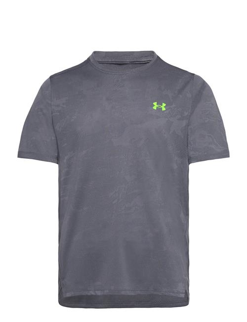 Ua Tech Vent Jacquard Ss Under Armour Grey