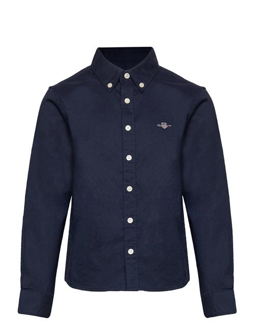Shield Oxford Bd Shirt GANT Navy
