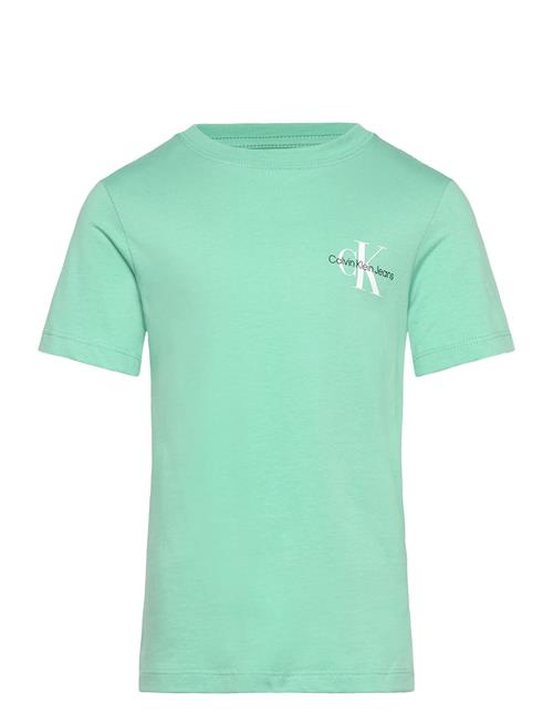 Chest Monogram T-Shirt Calvin Klein Green