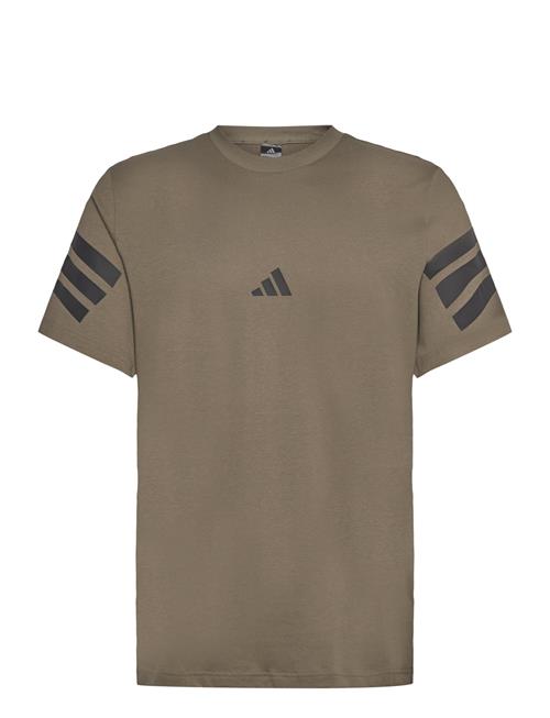 M Fi 3S Reg T Adidas Sportswear Khaki
