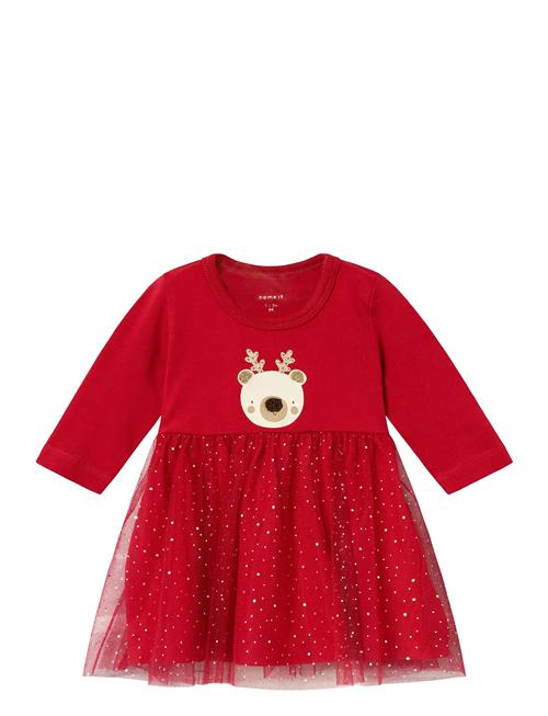 Nbfricho Ls Dress Name It Red