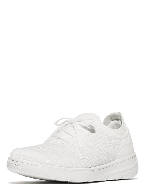 Super-Q Knit Slip-On Laced Sneakers FitFlop White