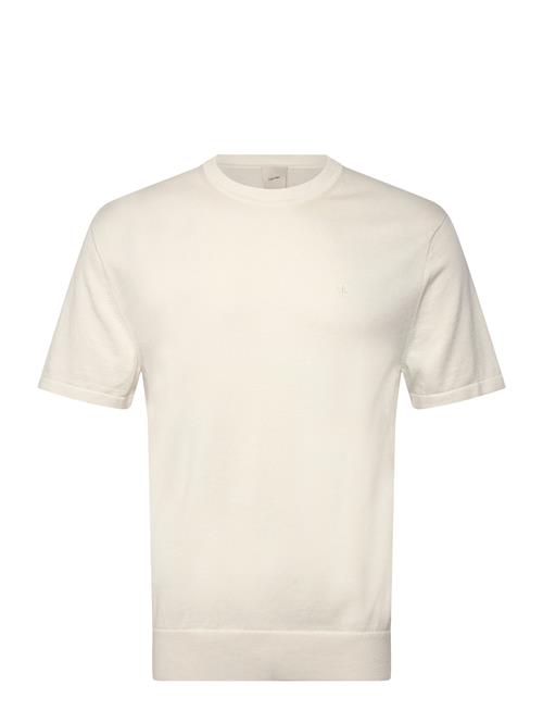 Ss Supima Cotton Crew 14Gg Calvin Klein Cream