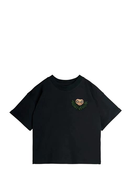 E.t Emb Ss Tee Mini Rodini Black
