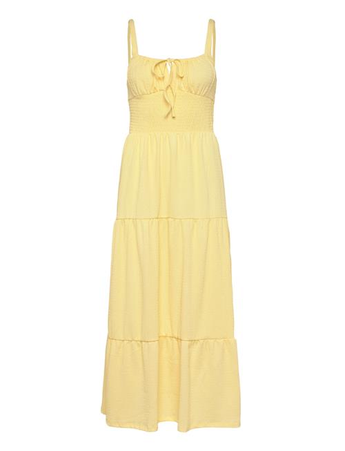 Tie Smock Dress Bubbleroom Yellow