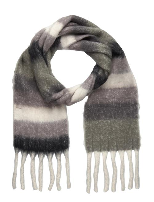 Pclulu Long Scarf Pwp Bc Pieces Grey