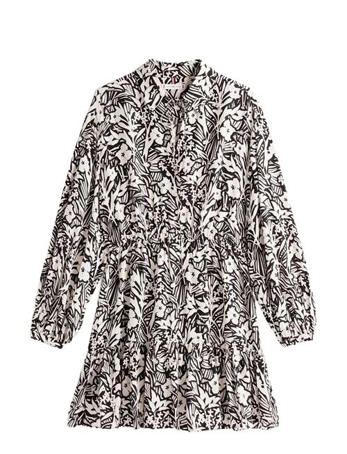 Vis Jacquard Short Dress Tommy Hilfiger Patterned