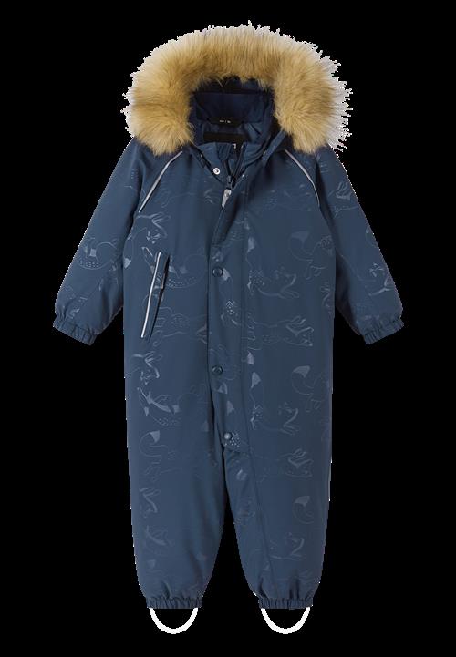 Reima Aapua Reimatec Ned Samlet Set Navy  Navy-98 cm  Marineblå  98 cm  unisex