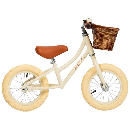 Banwood Vintage 12" Balancecykel Cremefarvet 3-6 Y